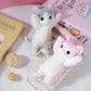Cute Cat DIY Squeeze Toy, Hyperreal Kawaii Cat Simulation Lovely Toy Squeeze Autism Toy Squishy Stress Relidf Toy, Silicone Pinc