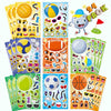 24 Pcs Sport Ball Stickers For Kids, Make A Face Stickers, Make Your Own Mix And Match Sticker Sheets, Basketball, Baseball, Foo