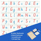 Magnetic Alphabet Flash Cards For Kids,Dry Erase Letter Tracing For Handwriting Practice,A Set Of 28 Letter Flashcards Uppercase