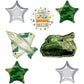 Army Tank and Jet Fighter Party Supplies Birthday Balloon Bouquet