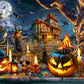 Vermont Christmas Company Halloween Nightmare Jigsaw Puzzle, 1000 Piece, Puzzle Board, Halloween-themed, Model VC1269