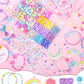 MiuCo Bracelet Making Kit for Girls - Cute Beads for Jewelry Making Kit with Charms - Arts and Crafts for Make Necklaces - Birth