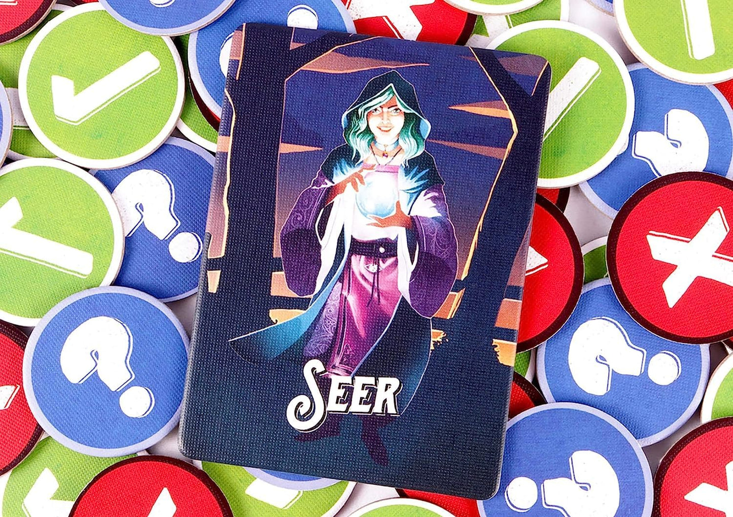 Bezier Games Werewords Board Game - Engaging Social Deduction for Families, Cardboard, Model WWRDBEZ