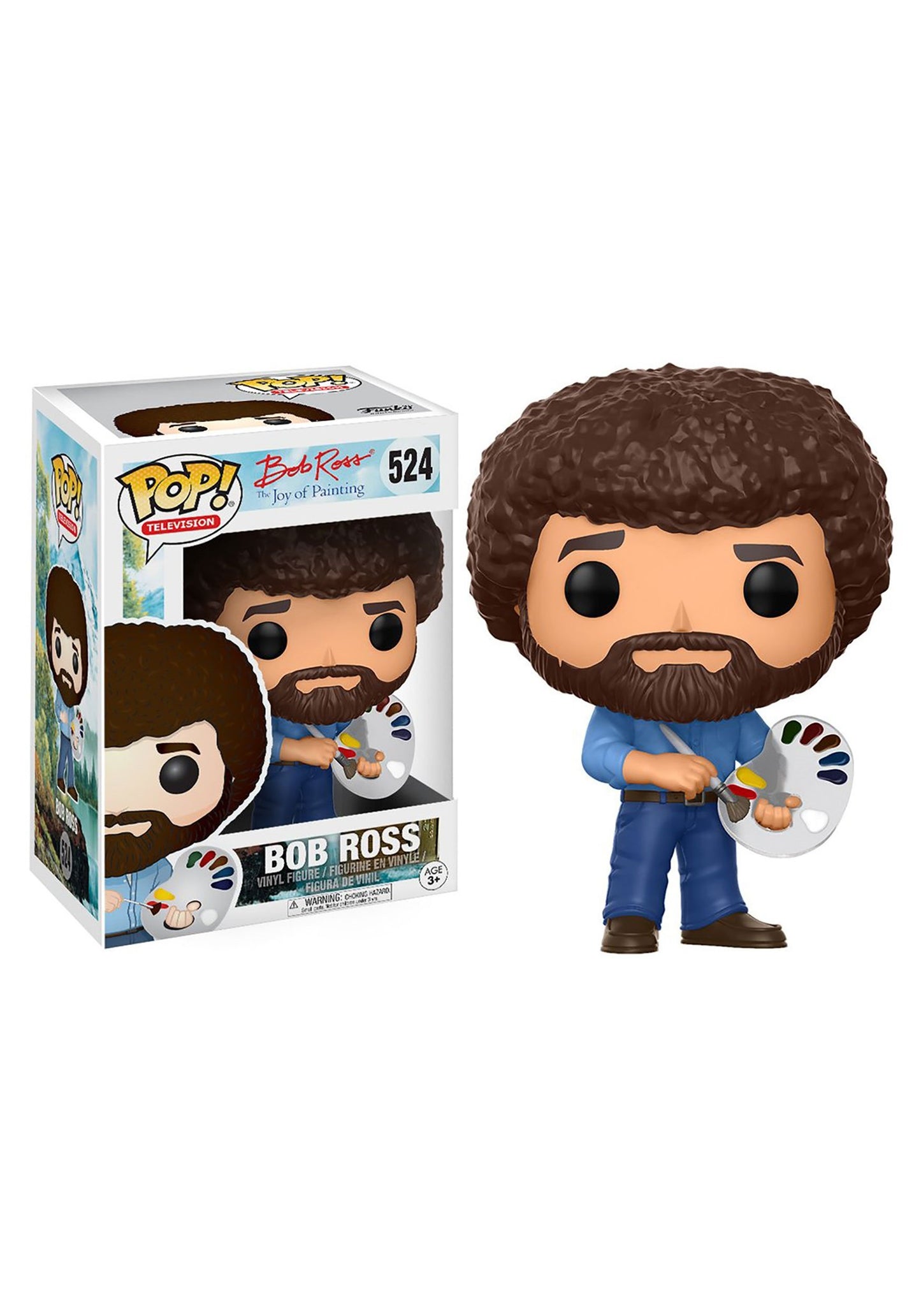 Funko Pop! Television: Bob Ross - Bob Ross Collectible Figure