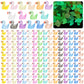 Crtwdman 240Pcs Luminous Mini Resin Ducks,Tiny Ducks Glow In The Dark,Little Ducks,Small Ducks To Hide,Miniature Figures For Par