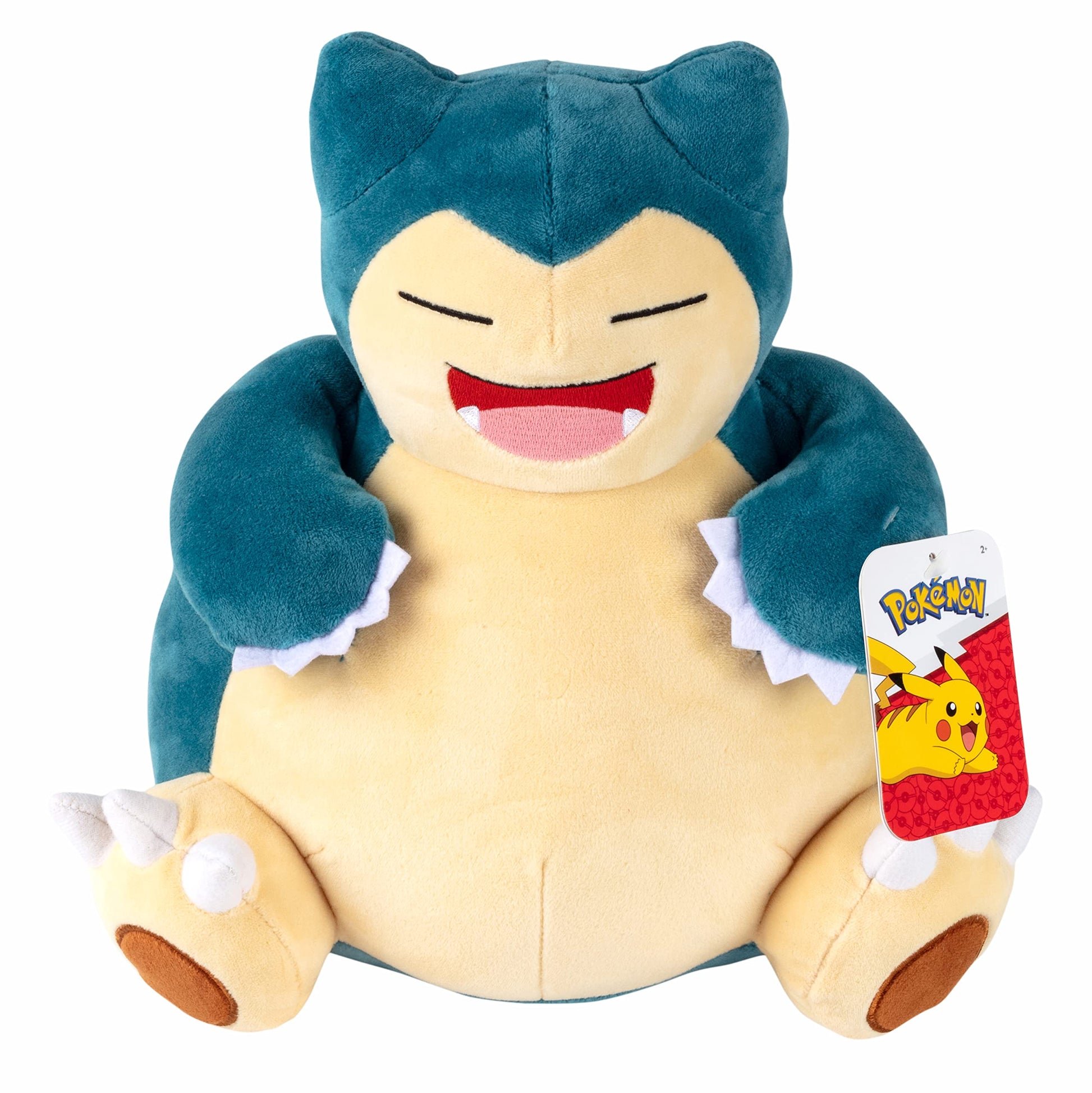 Pok?mon 12 Large Snorlax Plush - Officially Licensed - Generation One - Quality Soft Stuffed Animal Toy - Add Snorlax to Your Collection - Great Gift for Kids  Boys  Girls & Fans of Pokemon