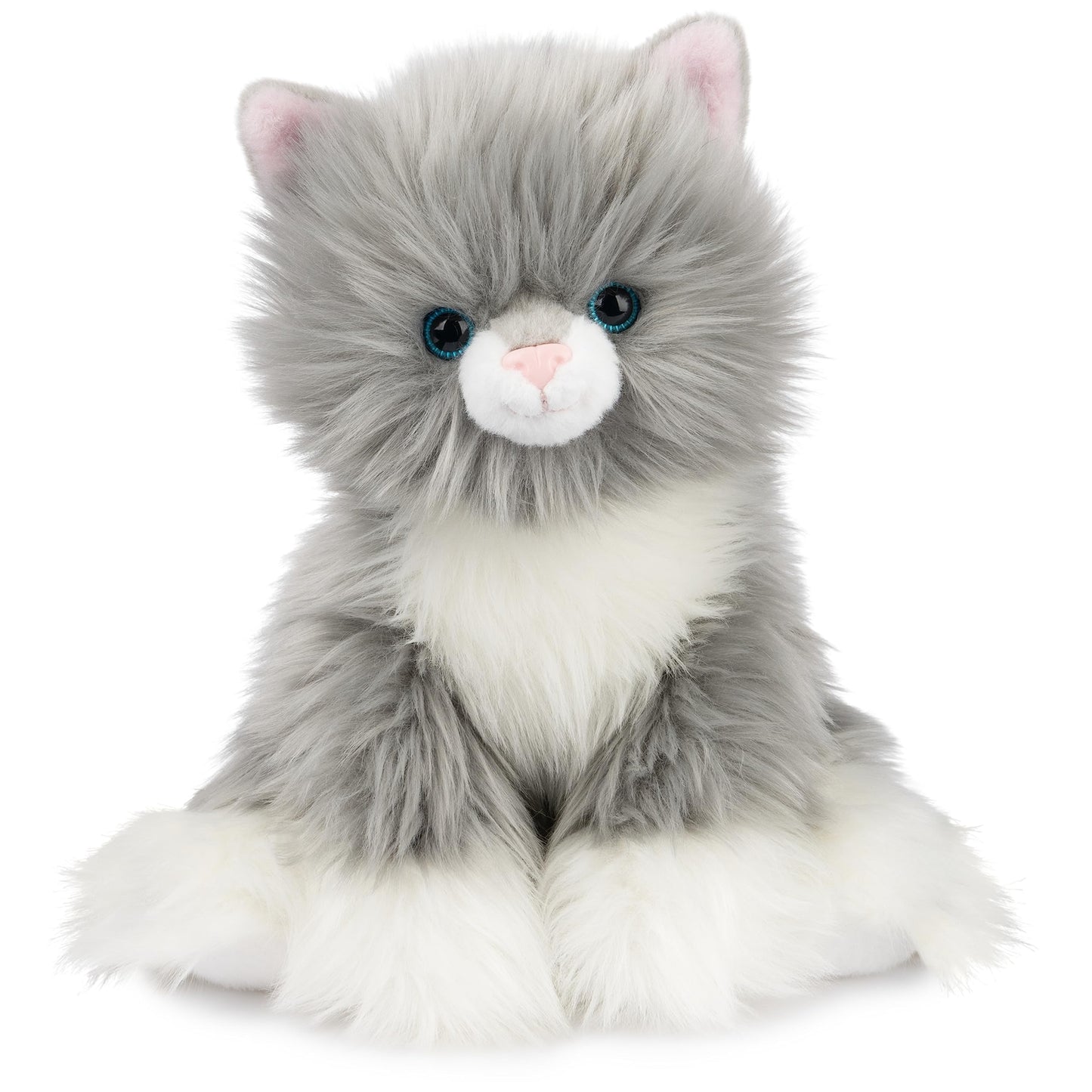 GUND Camilla Kitten Plush - Gray/White, 9” Premium Cat Stuffed Animal, Medium, for Ages 1 and Up