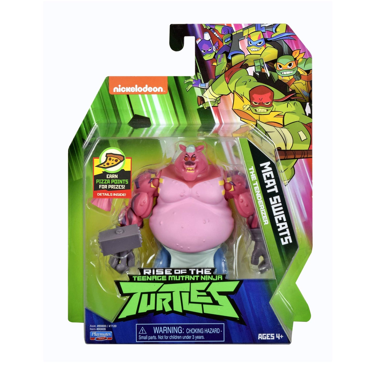 Rise of the Teenage Mutant Ninja Turtle Meat Sweats Action Figure