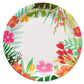 American Greetings Tropical Luau Party Supplies, Dinner Plates (36-Count)