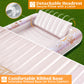 Sloosh Inflatable Tanning Pool Lounger Float For Adults, 70' X 46' Large Suntan Tub Pool Floats Sun Tan Tub Ice Bath Tub Tanning Bed Blow Up Pool Raft Lounge Floatie, L-Oatmeal White