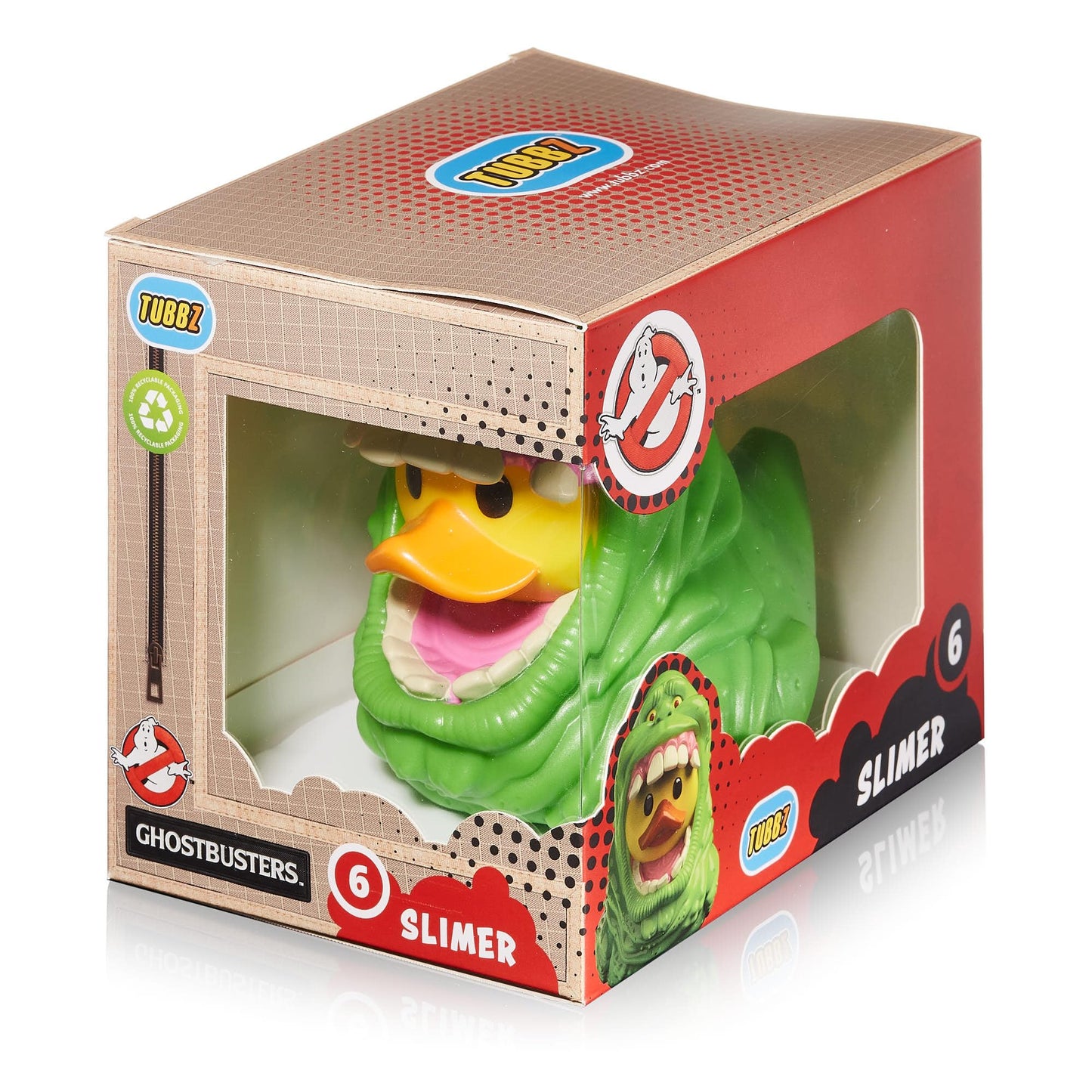 Tubbz Boxed Edition: Ghostbusters - Slimer Cosplaying Rubber Duck Vinyl Figure