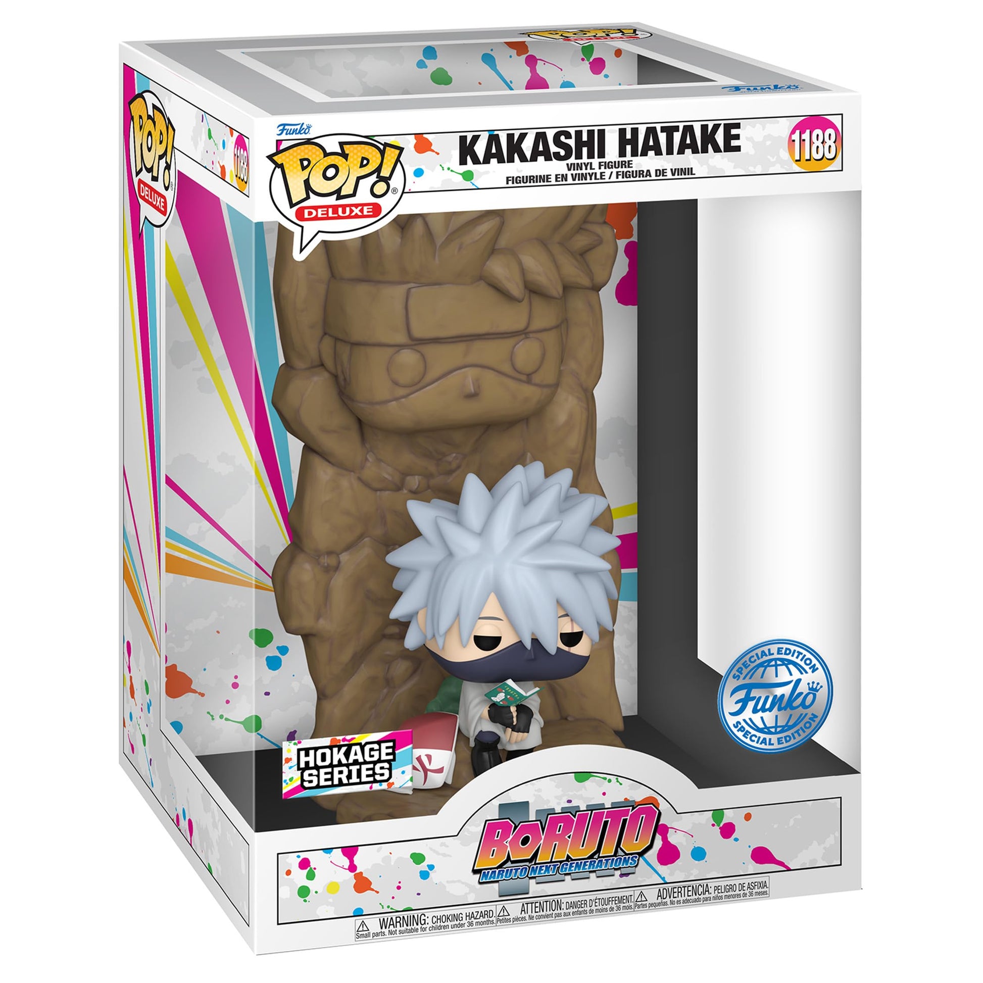 Funko Pop! Animation - Deluxe: Boruto - Kakashi Hatake Hokage Series Special Edition Multicolor limited availability #1188