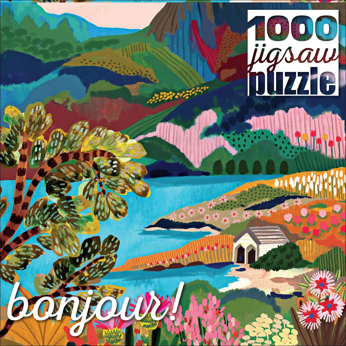Buffalo Games Dove Lake 1000 Piece Jigsaw Puzzle - Large Multicolor Paper Puzzle for Adults - Model 13704