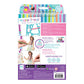 Make It Real Fashion Design Sketchbook Kit For Girls - Blooming Creativity Set With Stencils, Puffy Stickers, Design Guide - Unleash Fashion Talent, Develop Skills, For Kids Ages 6