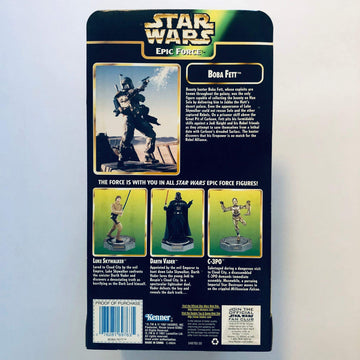 Star Wars Epic Force 6' Boba Fett Figurine On 360° Rotating Base