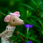 LEVLOVS Angelina Ballerina Doll - Sissy Mouse Plush Toy, Beige, Linen, Matchbox Model