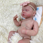 Joyarr Lifelike Reborn Baby Dolls, 20Inch Sweet Smile Real Life Realistic Newborn Full Vinyl Sleeping Baby Girl Adorable Dolls W