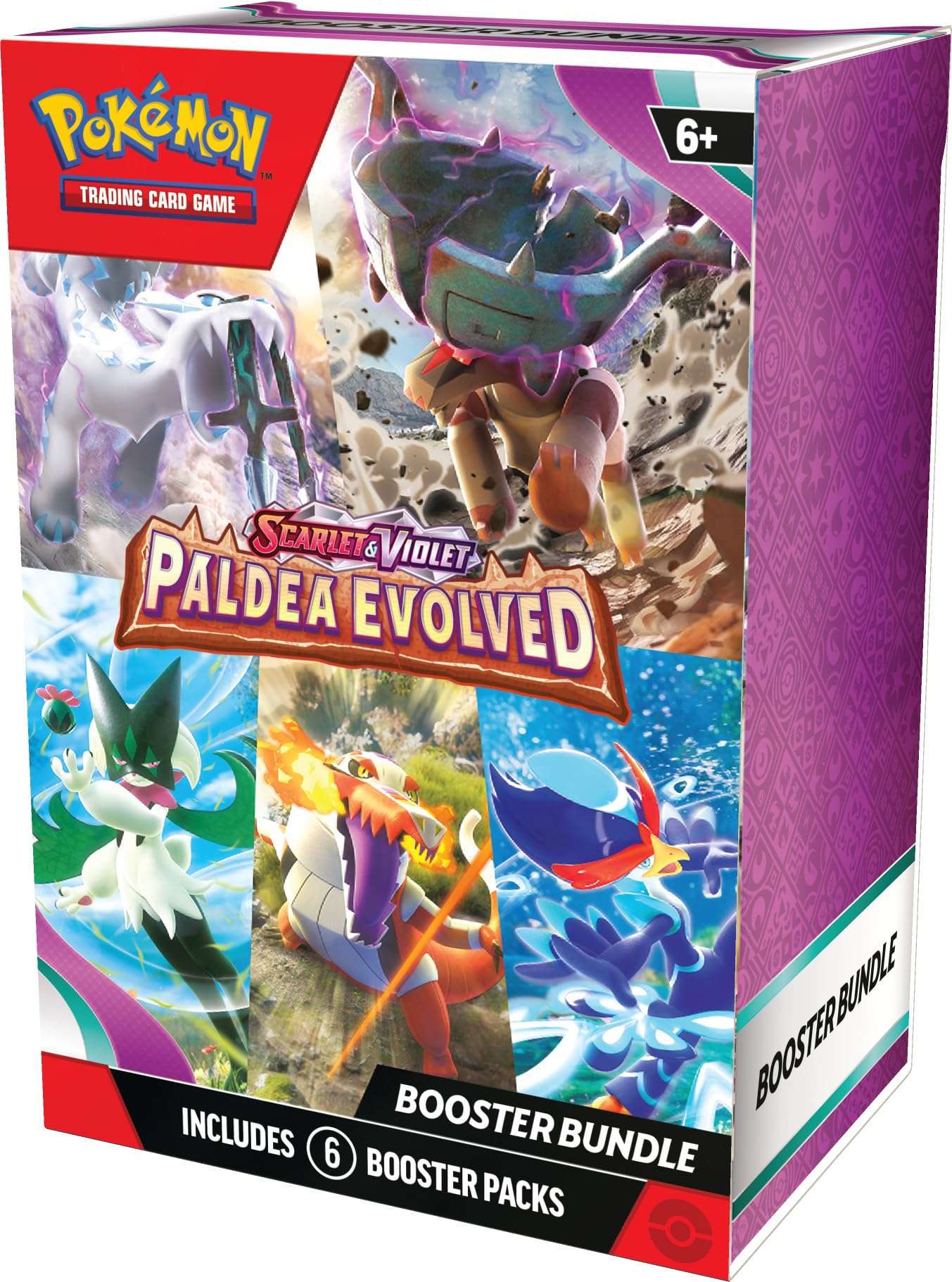 Pokemon TCG Booster Bundle - Scarlet & Violet - Paldea Evolved - Multi-color - Model 820650853623 - Collectible Card Game