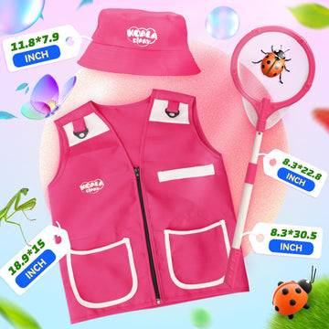 Smilesskiddo Bug Catcher For Kids, 25 Pcs Kids Explorer Kit & Kids Bug Catching Kit - Kids Nature Kit Outdoor Adventure Toys For