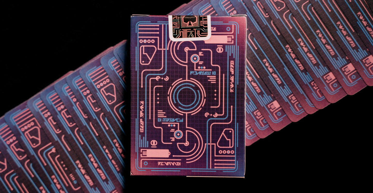 Bicycle Cyberpunk Cybernetic Premium Playing Cards, 1 Deck