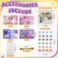 Extpro 24 Packs Valentines Day Gifts For Kids, Animal Building Blocks With Valentines Cards Stickers For Classroom School Goodie