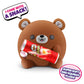 Snackles Plush Bear 14" Super Sized Stuffed Animal, Ultra Soft Cotton, Collectible Model SNACKLES-77529E-S1W2