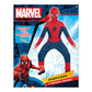 Costumes Usa Spider-Man Costume For Boys, Size Medium, Includes Jumpsuit And Hooded Mask