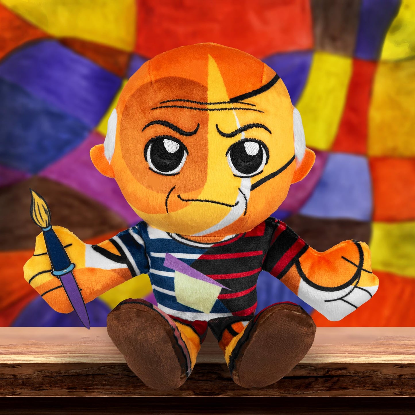 Bleacher Creatures Pablo Picasso 8'' Kuricha Plush - Soft Chibi Inspired Toy