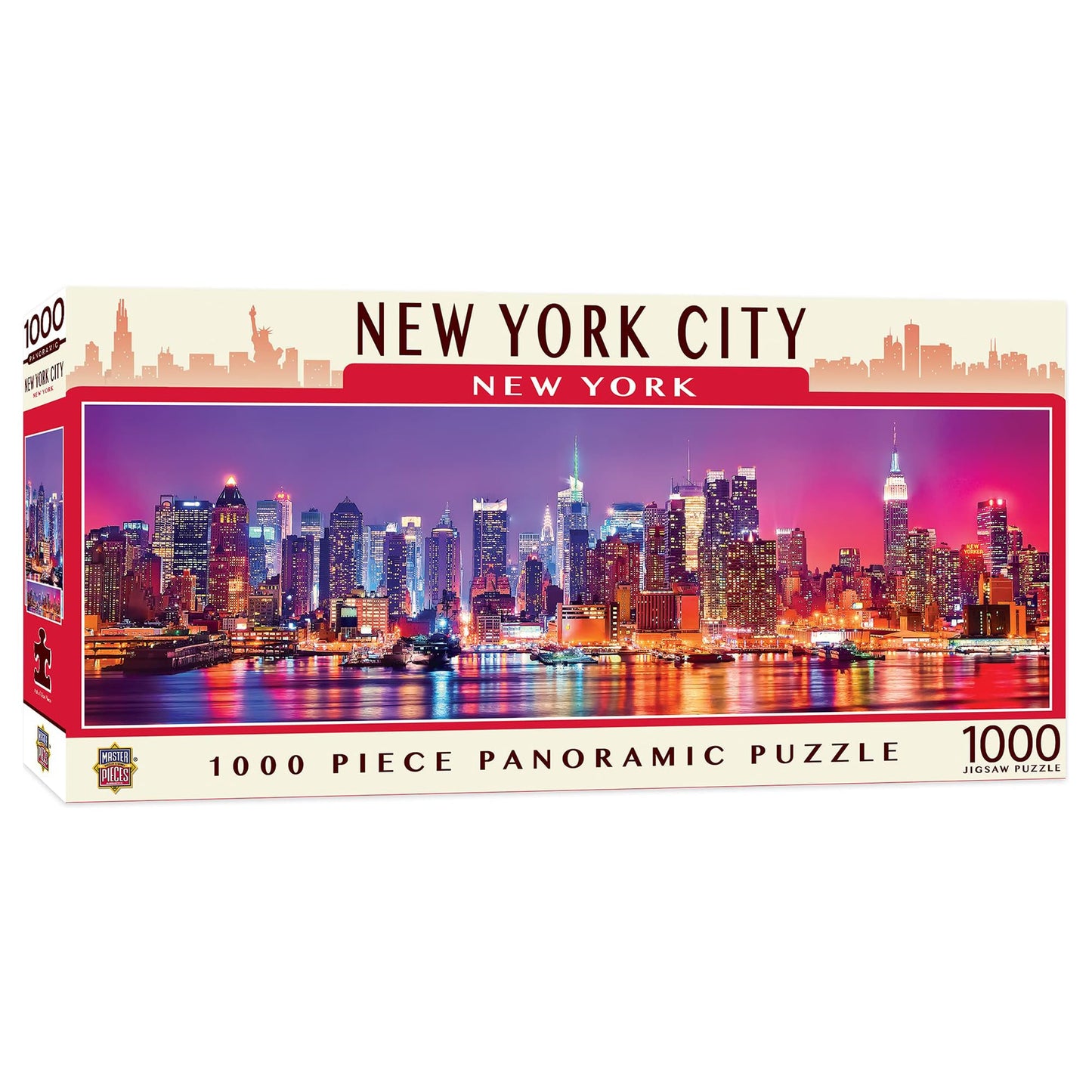 New York City 1000 Piece Panoramic Jigsaw Puzzle