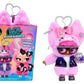 LOL Surprise Plush Surprise! EMeow Rocker Plush Doll with Hidden Fashions, OntheGo Play, 7 Total Surprises  Great Gift for K