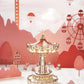 CXFRPU Jigsaw Puzzles 1000 Pcs Cartoon Chinese Knot Jigsaw Puzzle mature-themed Puzzle Jumbo Wooden Anime mature-themeds' Toy Gift