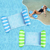 2 Pack Pool Float Adults 4-In-1 Water Hammock Float,Saddle, Drifter,Lounger Inflatable Pool Floats For Swimming Pool, Beach, Ham