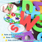 Lovestown 112Pcs Magnetic Letters Numbers, Refrigerator Alphabet Magnets Spelling Learning Magnets For Kids Toddlers Fun Early Education