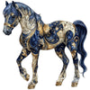 Horse Wooden Puzzles for mature-themeds  300pcs Horse Wooden Jigsaw Puzzles for mature-themeds  Unique Shaped Jigsaw Puzzles Creative Gift for Friend Family Game Large Size 15'' x 15.6''