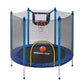 Bluerise 55In Toddler Trampoline For Kids Indoor Play For Kids Trampoline Basketball Hoop Attachment With Enclosure Net Easy To Assemble Recreational Trampoline