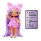 Na! Na! Na! Surprise Sweetest Gems™ Valentina Lovely 7.5 Doll - Amethyst Birthstone, Purple Hair, Satin Dress, Poseable Toy for Kids 5+