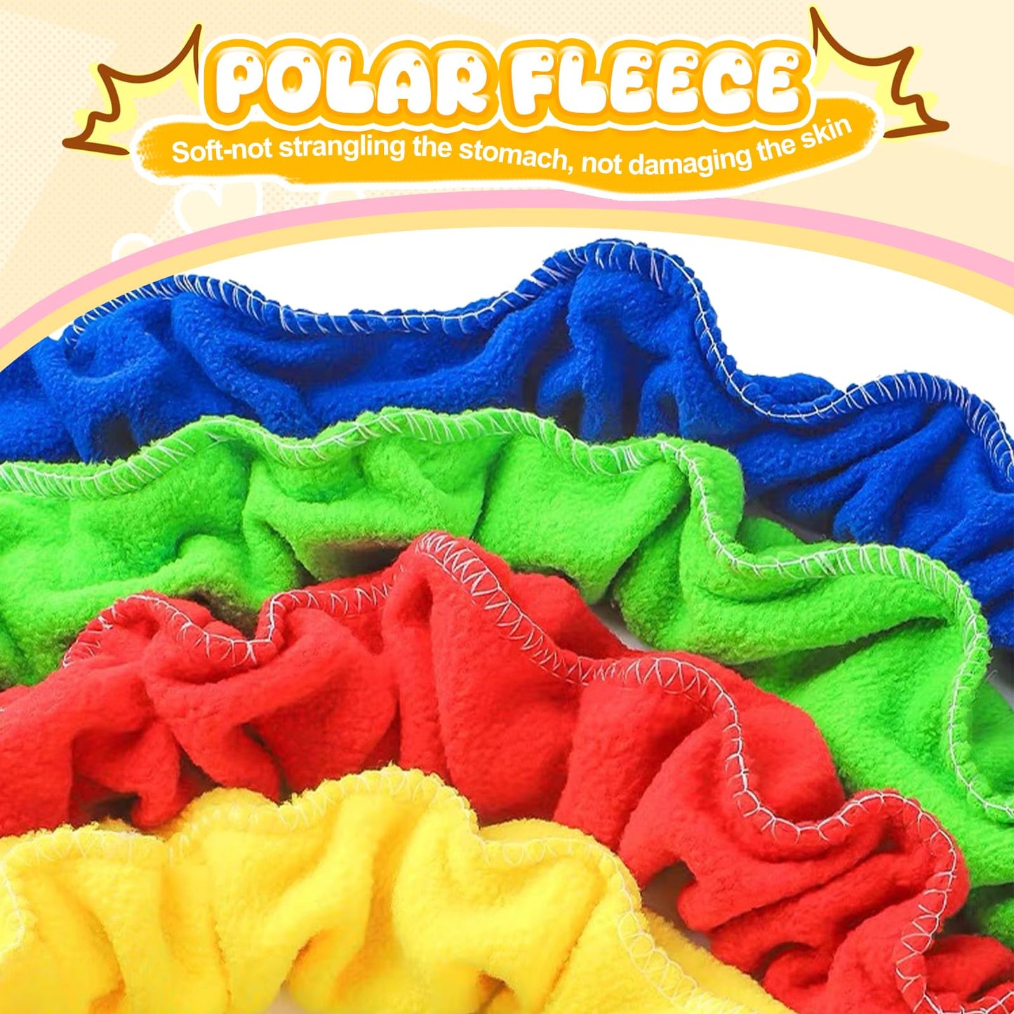 Elastic Fleece Cooperative Stretchy Band Integrations Dynamic Movement Exercise Latex Stretchier 6 Feet Creative Moving Prop For Group Activities Special Needs Large Motor Coordination