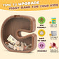 Piggy Bank for Kids Girls Boys Summidate Wooden Letter Piggy Bank for Family, Sturdy Coin Banks for Baby, Personalized Cute Init