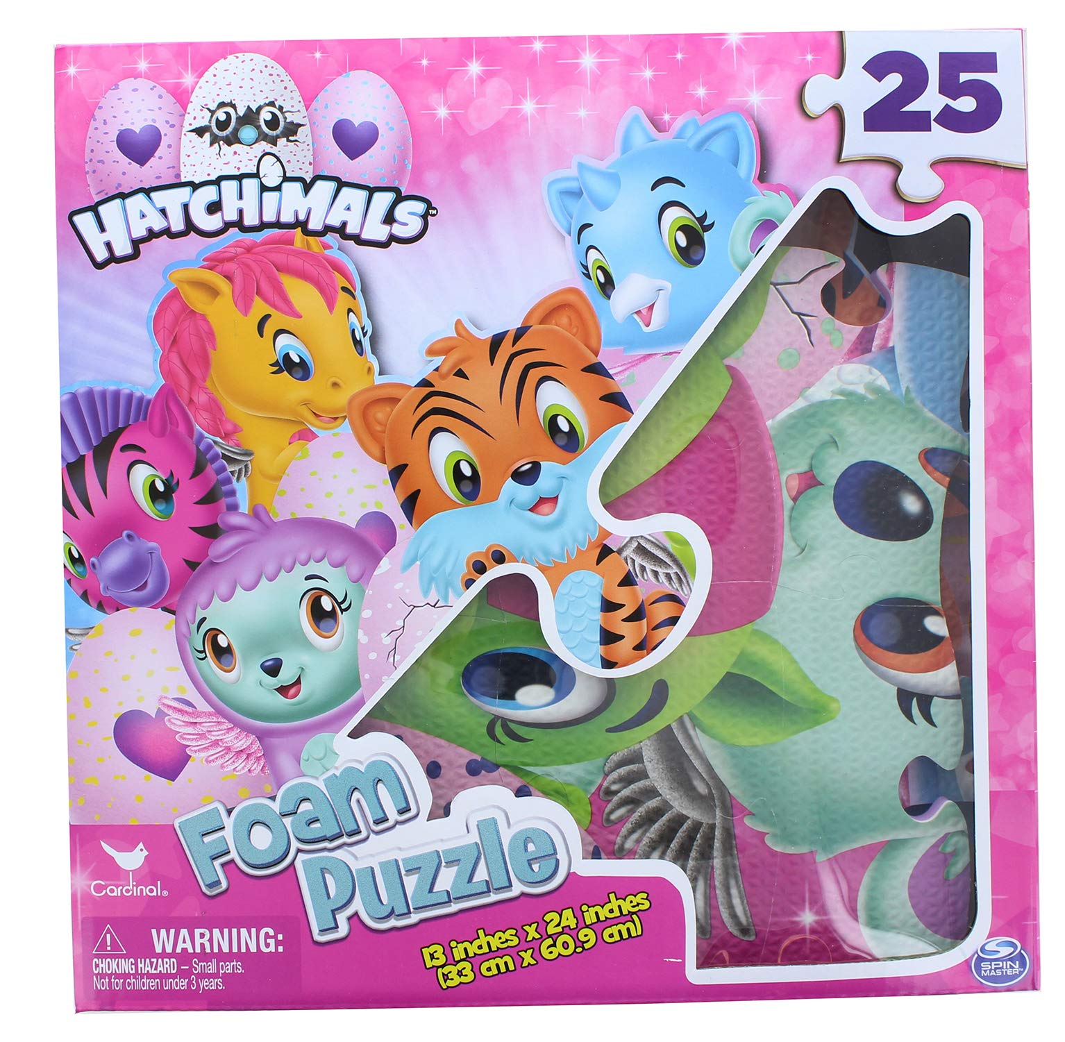 Cardinal Hatchimal Foam Puzzle 25Pc