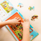 Melissa & Doug Take-Along Magnetic Jigsaw Puzzles - 2 x 15-Piece Sets, FSC Certified, Green, 8.5 x 7.25 x 0.3 inches