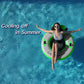 Calobana Upgraded Heavy Duty River Tube For 350Lb Adults, Inflatable Lake Floats, Thick Tubes For Outdoor Floating Rafting On La