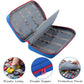 KISLANE Car Storage Case Organizer for 48 Die-Cast Vehicles, Portable 1:64 Scale, 13.78x11.42x3.15 inches, Blue, Model KL