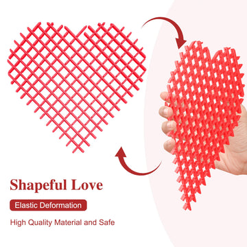 Original Heart Shape Fidget Worms - Stress And Anxiety Relief Calming Fidgets Desk Toys For Adults And Children