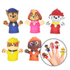 Ginsey PAW Patrol Bath Finger Puppets Set - Multi-Color, 5 Pc Educational Bath & Pool Toys, Model 58656
