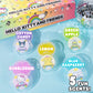 Hello Kitty And Friends Ultimate Compounds Set, 25-Pack, Scented Glitter Slimes, Sanrio Stuff, Slime Bulk, Mini Slime, Party Favors For Kids 8-12, Hello Kitty Toys, Hello Kitty Party Supplies, Slimes