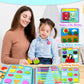 Exorany Busy Board Montessori Toys For 1 2 3 4 Year Old Boy Girl Birthday Gifts, Busy Book Sensory Learning Toys For Toddlers 1-