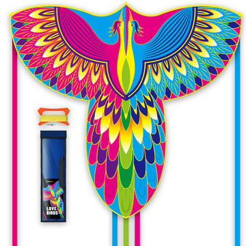 SGftre Love Birds Kite for mature-themed and Kids Extremely Easy to Fly for Beginners Kites for Kids and Boys Ages 8-12 Outdoor Flying Toys for Children Kids Surf with Handle (Love Birds)