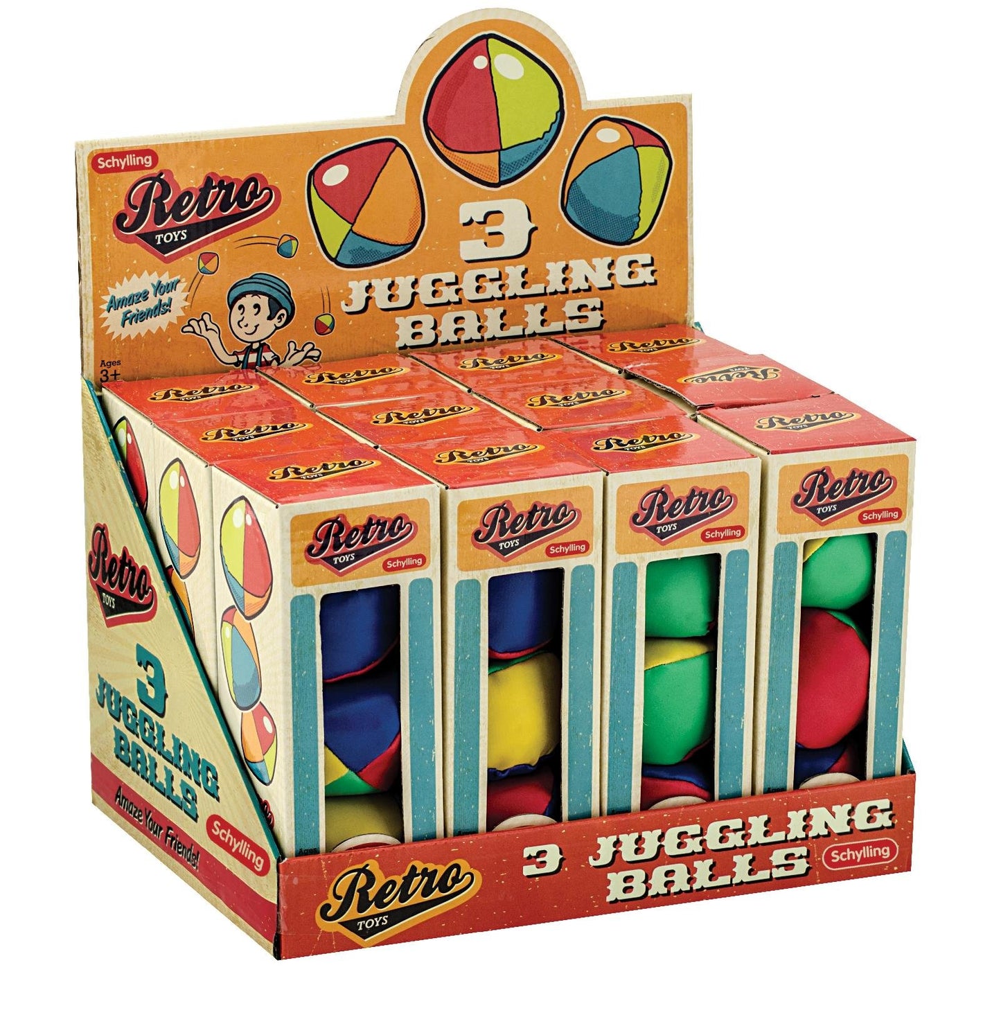 Schylling Retro Juggling Balls
