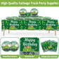 Gisgfim Garbage Truck Birthday Party Supplies Trash Trucks Birthday Party Tableware Includes Party Plates Napkins Fork And Garba