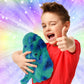 DolliBu Blue Tie-Dye Stingray Plush - Super Soft Stuffed Animal, 20 Inches, Ideal Gift for Kids & Nursery Decor